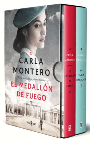 PACK CARLA MONTERO CON: EL MEDALL�N DE FUEGO  LA TABLA ESMERALDA