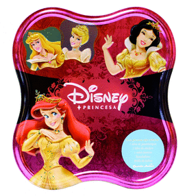 CAJA METALICA PRINCESAS DISNEY