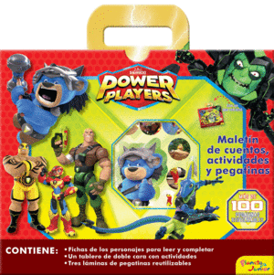 POWER PLAYERS. MALET�N DE CUENTOS, ACTIVIDADES Y PEGATINAS