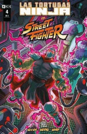 LAS TORTUGAS NINJA VS. STREET FIGHTER N�M. 4 DE 5