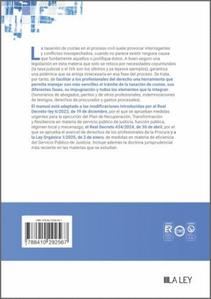 TASACIN DE COSTAS CIVIL: LIQUIDACIN, IMPUGNACIN Y EJECUCIN