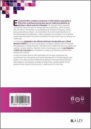 GUIA PRACTICA SOBRE LOS DISTINTOS MEDIOS DE PRUEBA EN LOS PROCESOS CIVILES