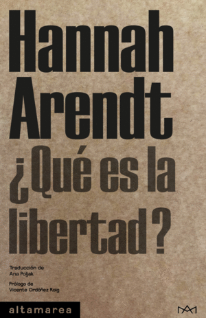 �QU� ES LA LIBERTAD?