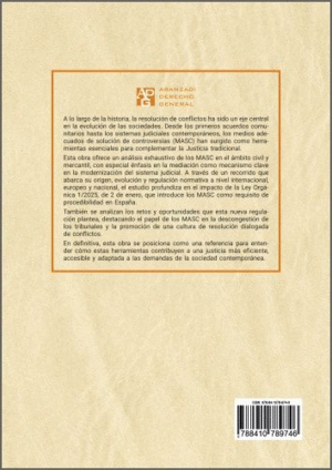 LOS MEDIOS ADECUADOS DE SOLUCI�N DE CONTROVERSIAS EN EL �MBITO CIVIL Y MERCANTIL