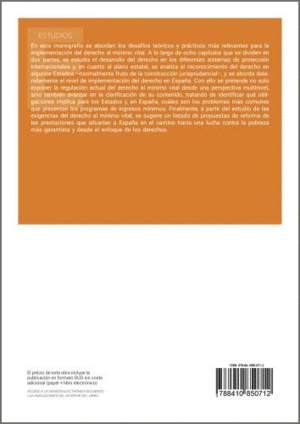 EL DERECHO AL M�NIMO VITAL: DESARROLLO Y PROTECCI�N DESDE UNA PERSPECTIVA MULTIN