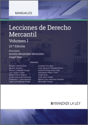 LECCIONES DE DERECHO MERCANTIL (VOLUMEN I)