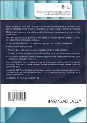 C�DIGO CIVIL Y NORMAS CIVILES FORALES O ESPECIALES