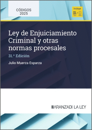 LEY DE ENJUICIAMIENTO CRIMINAL Y OTRAS NORMAS PROCESALES