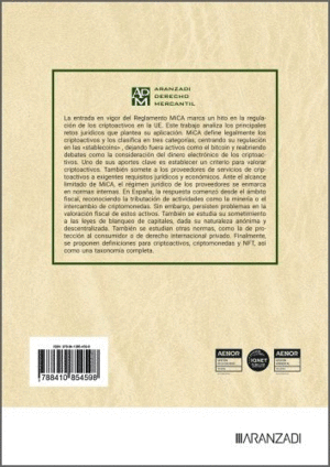 R�GIMEN JUR�DICO DE LOS PROVEEDORES DE SERVICIOS DE CRIPTOACTIVOS