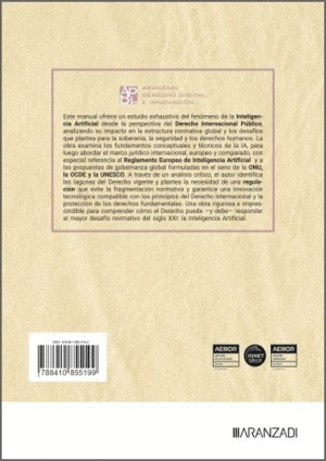 MARCO REGULATORIO DE LA INTELIGENCIA ARTIFICIAL: DERECHO INTERNAC