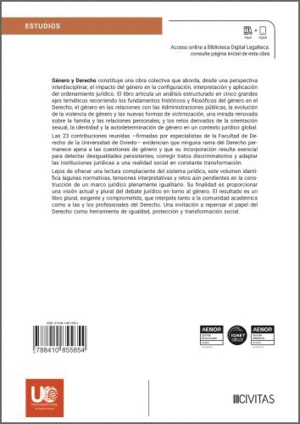G�NERO Y DERECHO: UNA VISI�N INTERDISCIPLINAR
