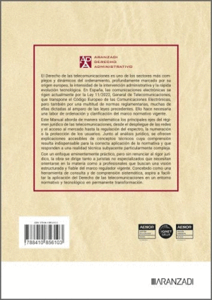 MANUAL DE DERECHO DE LAS TELECOMUNICACIONES