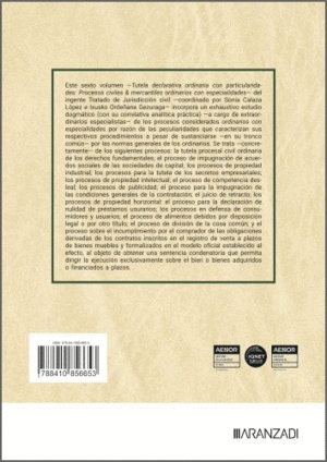 TUTELA DECLARATIVA ORDINARIA CON PARTICULIARIDADES: PROCESOS CIVILES & MERCANTIL