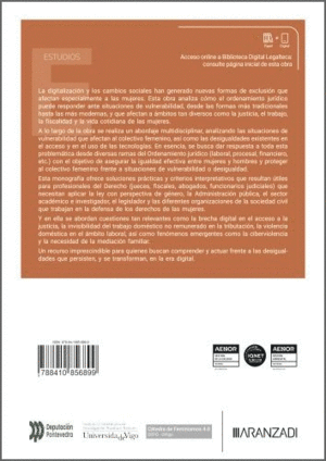 VULNERABILIDAD FEMENINA Y BRECHA DIGITAL:LA PROTECCI�N DESDE EL ORDENAMIENTO JUR