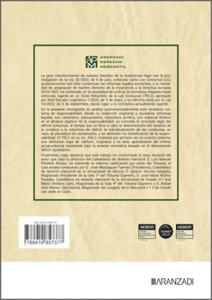LA RESPONSABILIDAD CONCURSAL POR EL D�FICIT