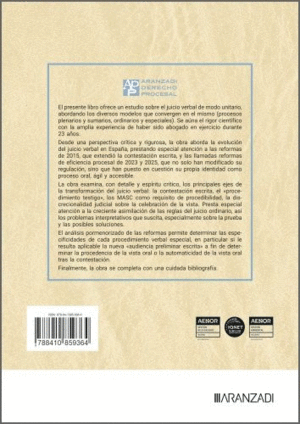 EL JUICIO (POST)VERBAL