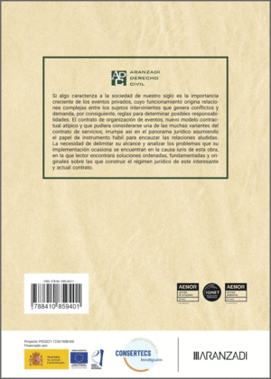 EL CONTRATO DE ORGANIZACI�N DE EVENTOS