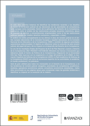 REVISI�N JUDICIAL DE LA APLICACI�N P�BLICA DEL DERECHO DE LA COMPETENCIA