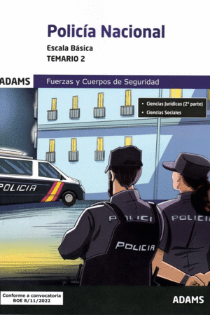 TEMARIO 2 POLICIA NACIONAL (ESCALA BASICA) 2023