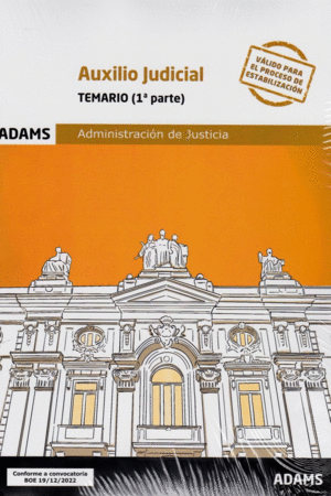 TEMARIO AUXILIO JUDICIAL (2 VOLS.) 2023