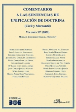 COMENTARIOS A LAS SENTENCIAS DE UNIFICACIN DE DOCTRINA (CIVIL Y MERCANTIL) VOLU