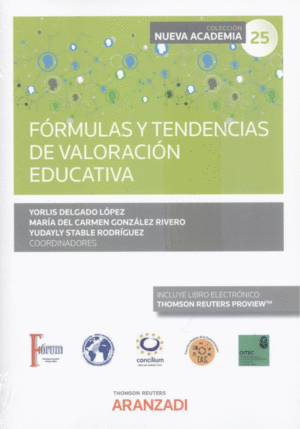 FÓRMULAS Y TENDENCIAS DE VALORACIÓN EDUCATIVA (PAPEL + E-BOOK)