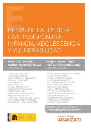 RETOS DE LA JUSTICIA CIVIL INDISPONIBLE: INFANCIA, ADOLESCENCIA Y VULNERABILIDAD