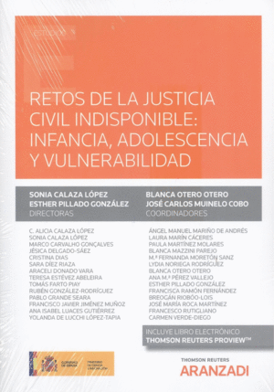 RETOS DE LA JUSTICIA CIVIL INDISPONIBLE: INFANCIA, ADOLESCENCIA Y VULNERABILIDAD