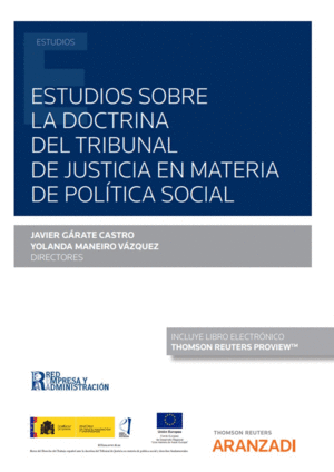 ESTUDIOS SOBRE LA DOCTRINA DEL TRIBUNAL DE JUSTICIA EN MATERIA DE