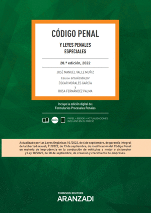C�DIGO PENAL (D�O) 2022
