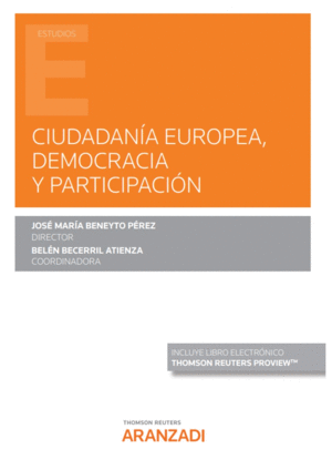 CIUDADANA EUROPEA, DEMOCRACIA Y PARTICIPACIN (PAPEL + E-BOOK)