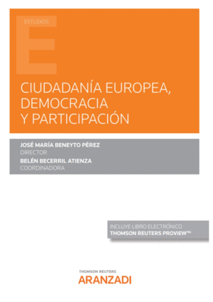 CIUDADAN�A EUROPEA, DEMOCRACIA Y PARTICIPACI�N (PAPEL + E-BOOK)