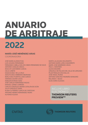 ANUARIO DE ARBITRAJE 2022 (PAPEL + E-BOOK)