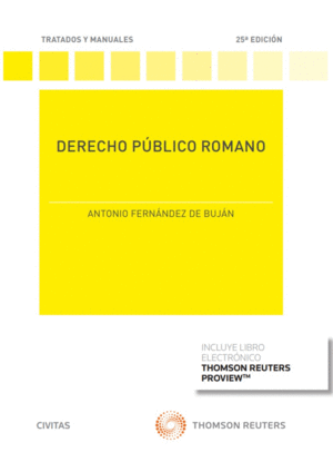 DERECHO P�BLICO ROMANO 2022 (PAPEL + E-BOOK)
