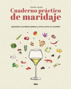 CUADERNO PRACTICO DE MARIDAJE. APRENDE A COMBINAR PLATOS Y VINOS COMO UN SUMILLE