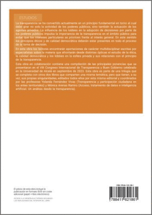 �TICA, CALIDAD DEMOCR�TICA, LOBBIES Y ENTIDADES PRIVADAS