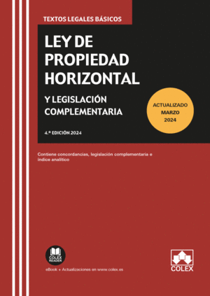 LEY DE PROPIEDAD HORIZONTAL Y LEGISLACIN COMPLEMENTARIA
