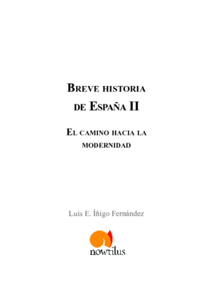 BREVE HISTORIA DE ESPAA II