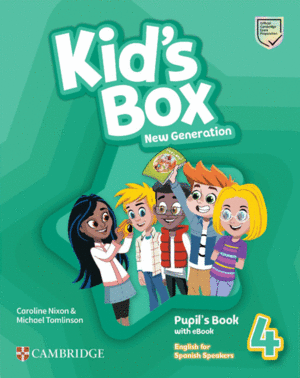 KID'S BOX NEW GENERATION ENGLISH FOR SPANISH SPEAKERS LEVEL 4 PUP