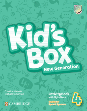 KID'S BOX NEW GENERATION ENGLISH FOR SPANISH SPEAKERS LEVEL 4 ACT