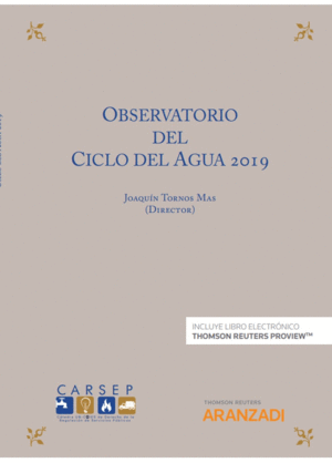 OBSERVATORIO DEL CICLO DEL AGUA 2019