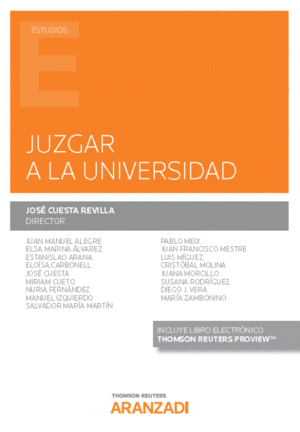 JUZGAR A LA UNIVERSIDAD DUO