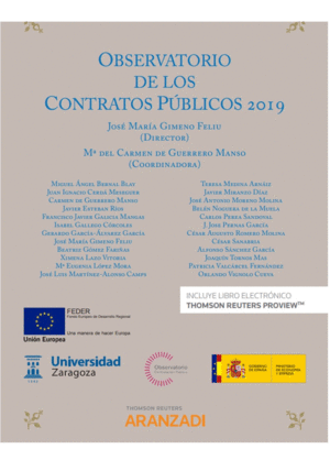 OBSERVATORIO DE LOS CONTRATOS PUBLICOS 2019 DUO