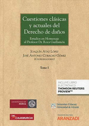 CUESTIONES CL�SICAS Y ACTUALES DE DERECHO DE DA�OS (TOMOS I A III)