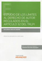 ESTUDIO DE LIMITES AL DERECHO DE AUTOR REGULADOS ARTICUL 32
