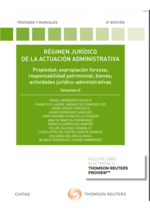 RGIMEN JURDICO DE LA ACTUACIN ADMINISTRATIVA. VOLUMEN II (PAPEL + E-BOOK)