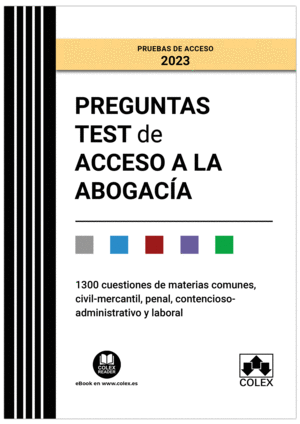 PREGUNTAS TEST DE ACCESO A LA ABOGACIA