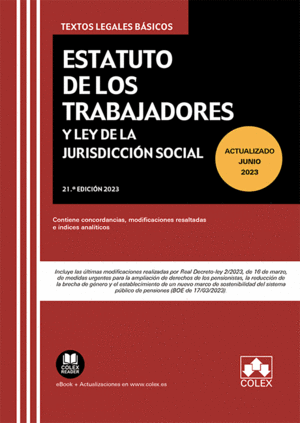 ESTATUTO DE LOS TRABAJADORES Y LEY DE LA JURISDICCION SOCIAL
