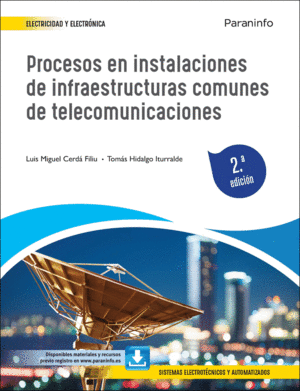 PROCESOS EN INSTALACIONES DE INFRAESTRUCTURAS COMUNES DE TELECOMUNICACIONES 2.
