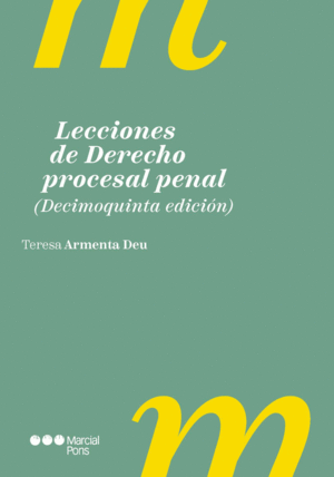 LECCIONES DE DERECHO PROCESAL PENAL 15.� ED.